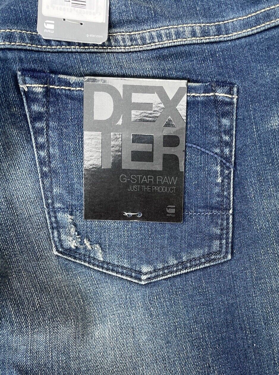 G-Star Damen Jeans Dexter Slim Fit Slinky Fit Skinny Röhre Blau 26 / 34
