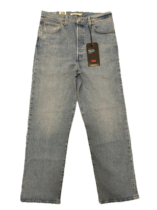 Levi’s Damen Jeans Ribcage Straight Ankle - blau / hellblau - Gr. 31/29