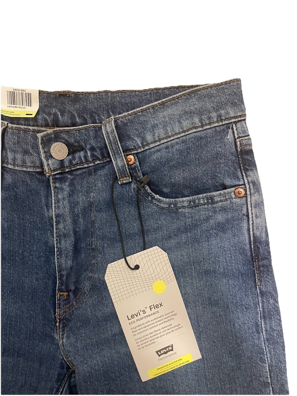 Levis Damen Jeans Skinny Taper Super Skinny - blau - Gr. 29/30