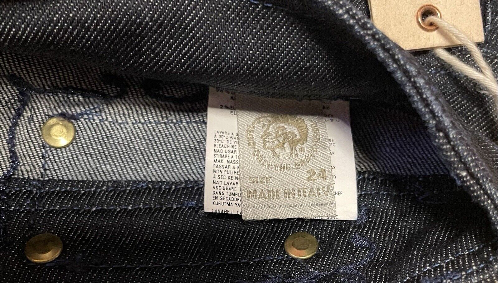 Diesel Industry Damen Jeans Rokket 00AA8 Stretch Dark Blue Rinsed 24/34