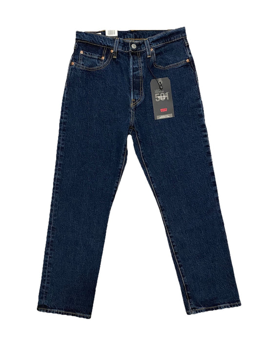 Levis Damen Jeans 501 Cropped - blau / dunkelblau - Gr. 28/26