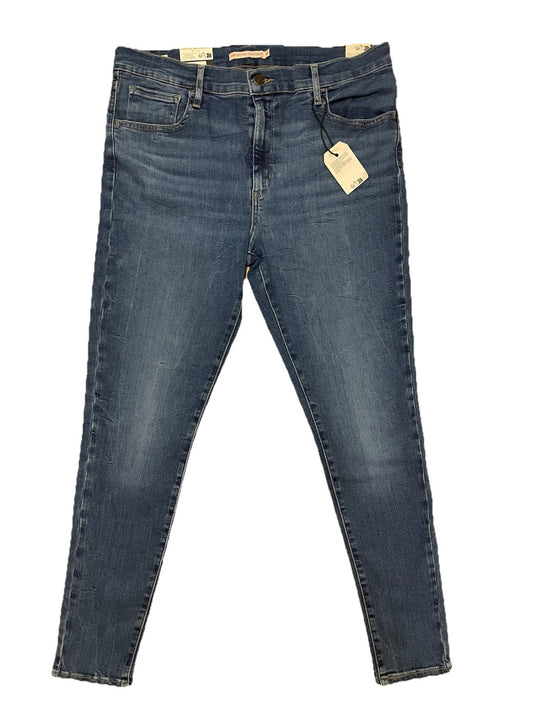 Levis Damen Jeans 720 High-Rise Super Skinny - blau - Gr. 32/28