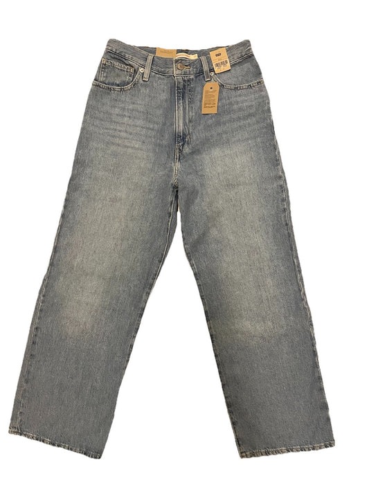 Levis Damen Jeans High-Waisted Straight - blau - Gr. 31/31