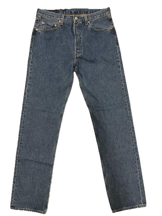 Levi’s Herren Jeans 501 gerades Bein - blau - Gr. 34/34