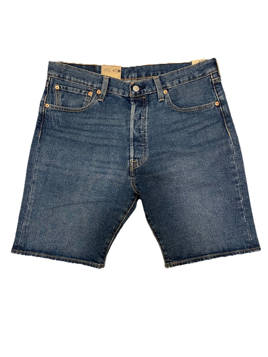 Levis Herren Jeans 501 Shorts Bermuda kurz - blau - Gr. 33