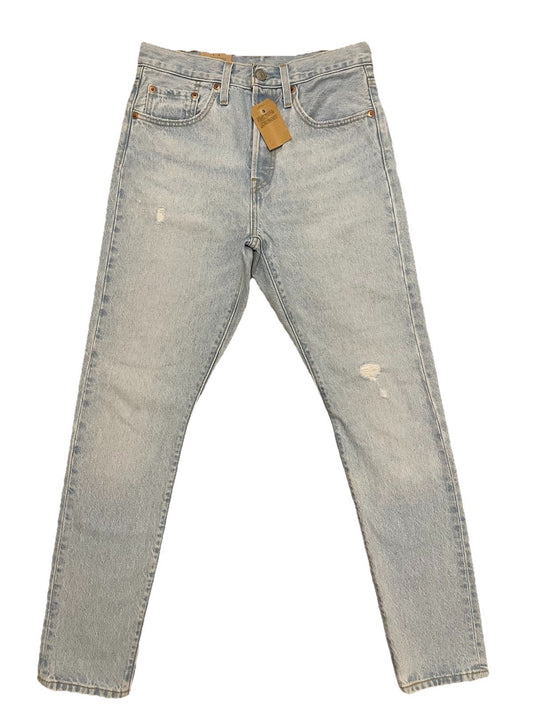 Levis Damen Jeans 501 Skinny High Rise - hellblau / blau - Gr. 27/30
