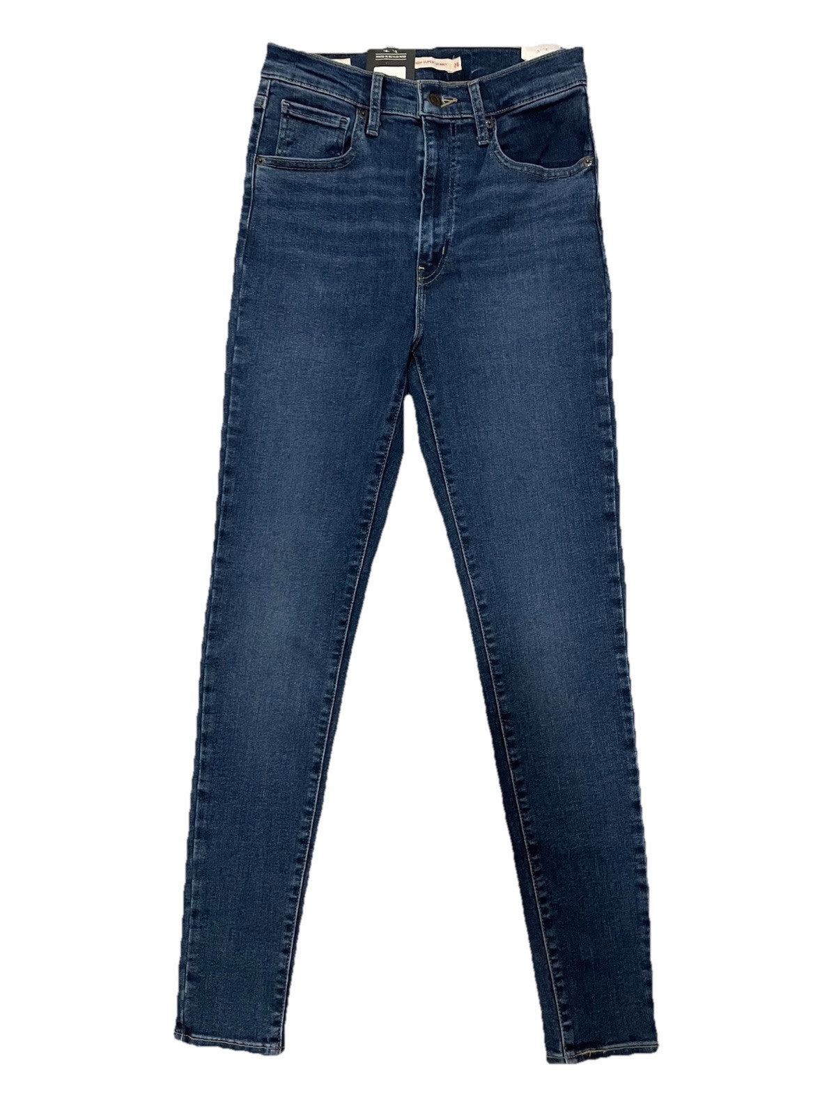 Levi’s Damen Jeans Mile High Super Skinny - blau - Gr. 28/30