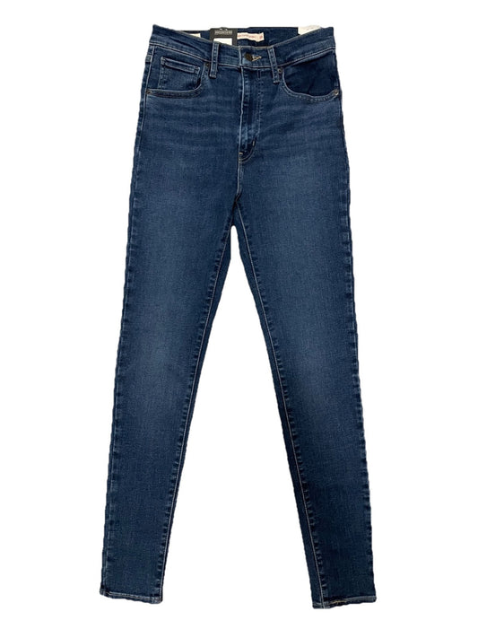 Levi’s Damen Jeans Mile High Super Skinny - blau - Gr. 28/30
