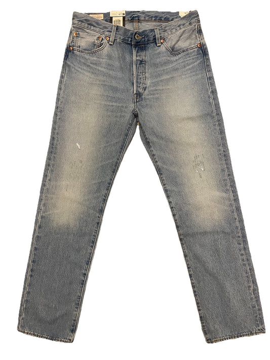 Levis Herren Jeans 501 54 Slim - blau / hellblau - Gr. 33/32