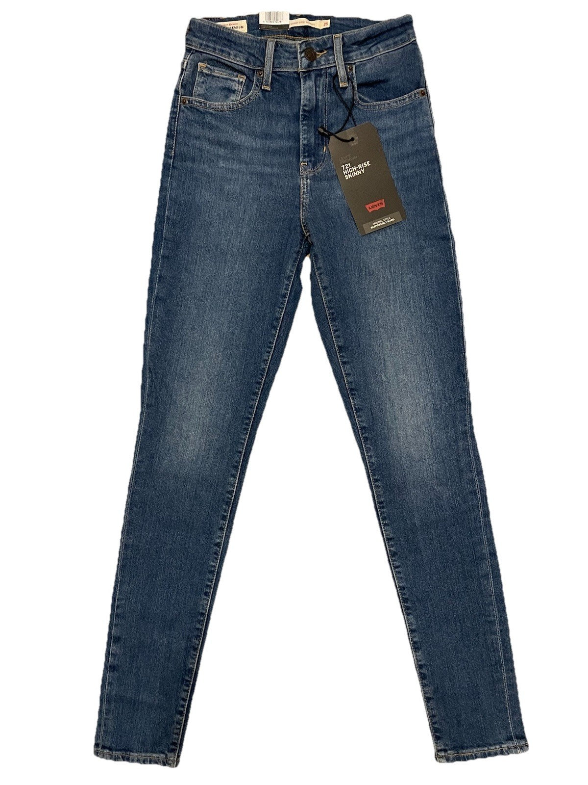 Levis Damen Jeans 721 High-Rise Skinny - blau - Gr. 25/28