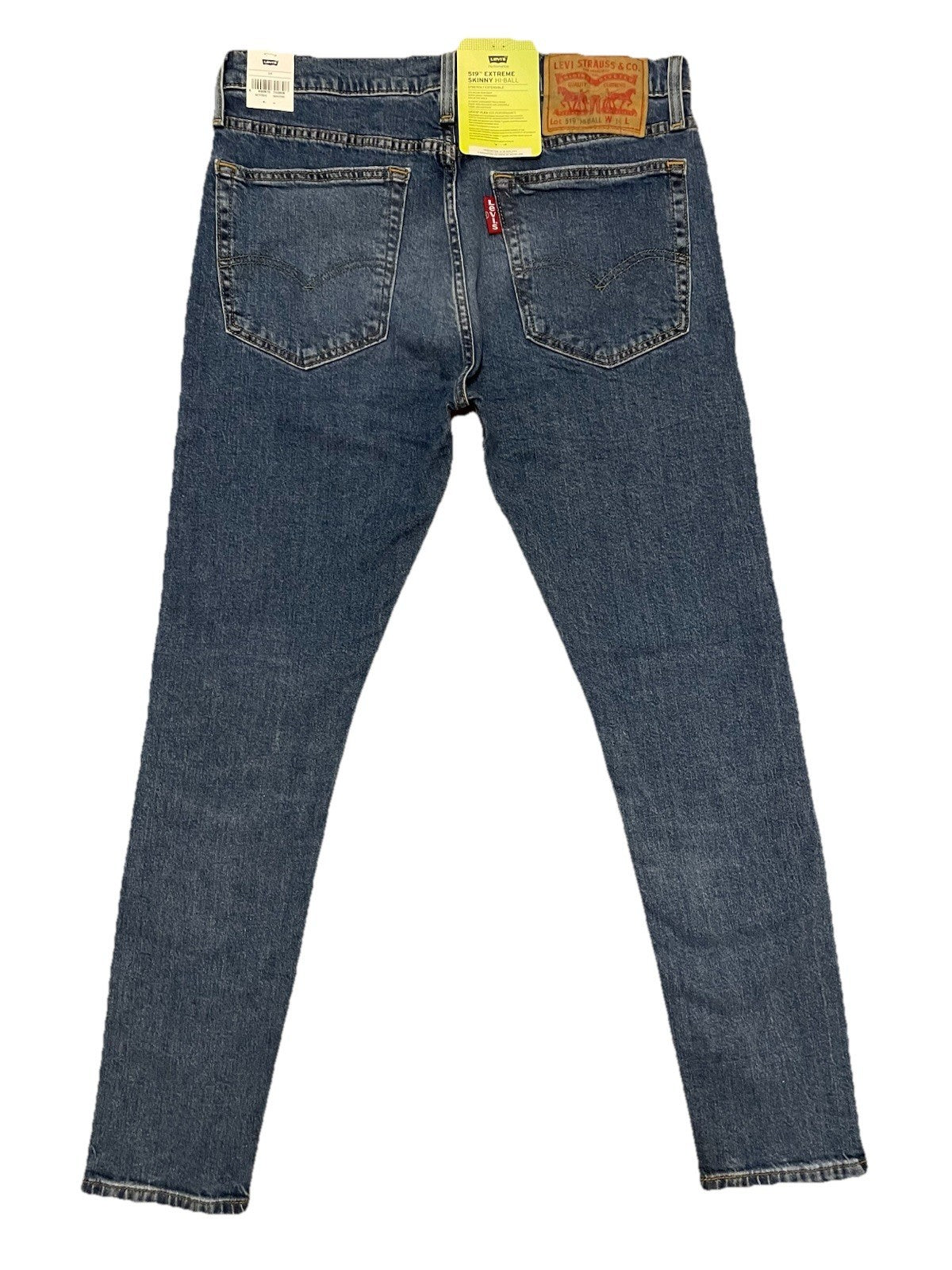 Levis Herren Jeans 519 Extreme Skinny Hi-Ball - blau / dunkelblau - Gr. 34