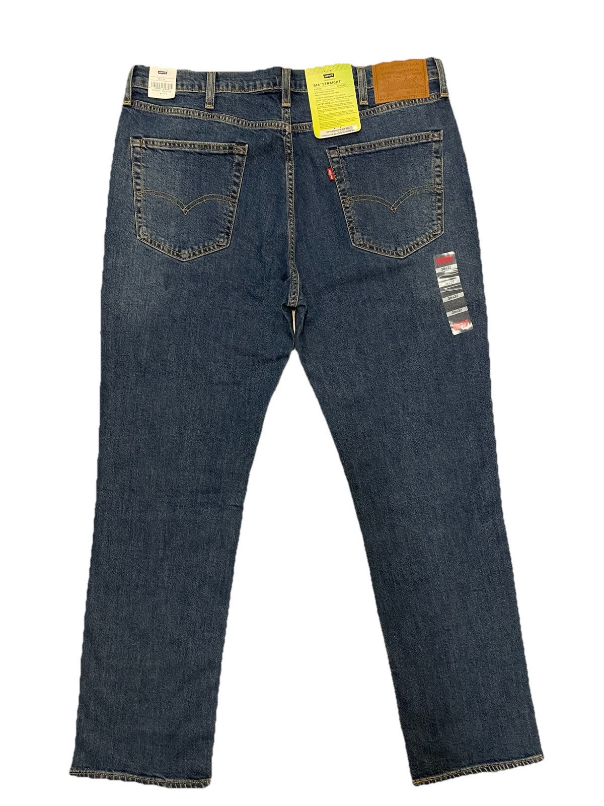 Levis Herren Jeans 514 Straight - blau - Gr. 38/32