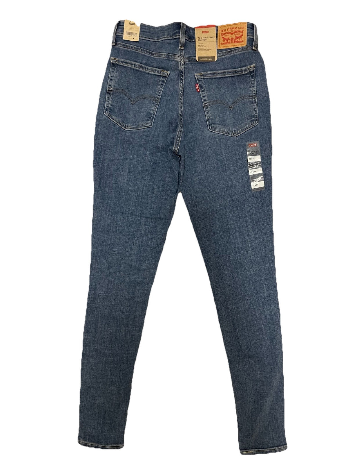 Levis Damen Jeans 721 High-Rise Skinny - blau - Gr. 29/34