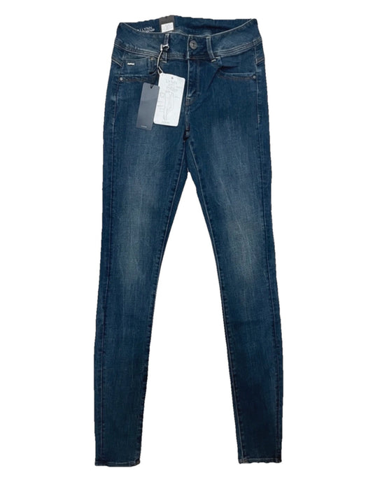 G-Star Damen Jeans Lynn Mid Super Skinny - blau - Gr. 29/34