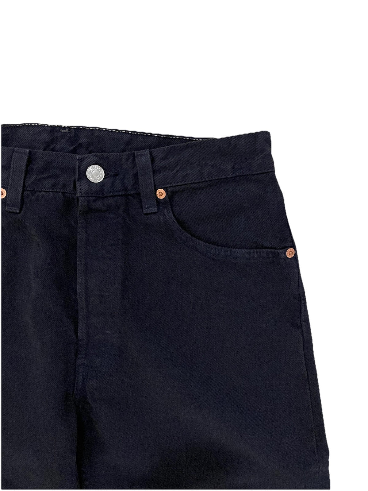 Levis Herren Jeans 501 Straight - blau / schwarz - Gr. 32/36