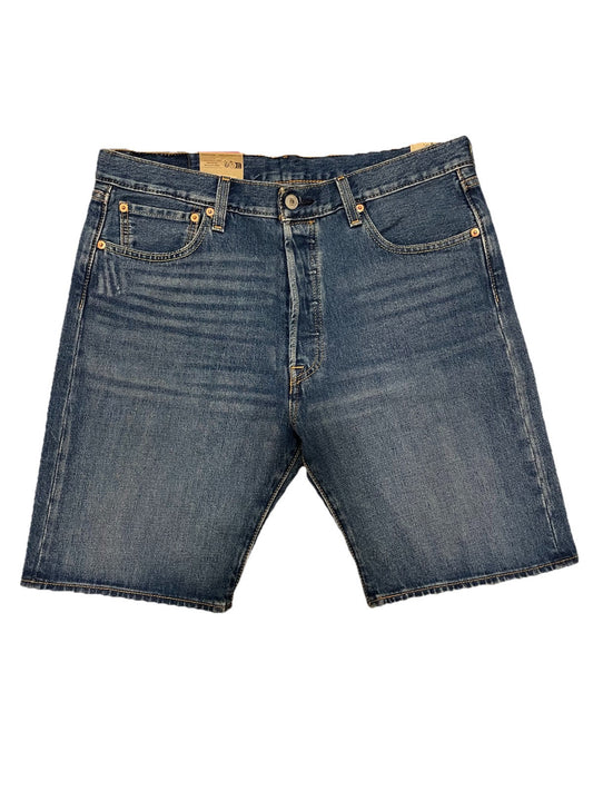 Levis Herren Jeans 501 Shorts Bermuda kurz - blau - Gr. 34